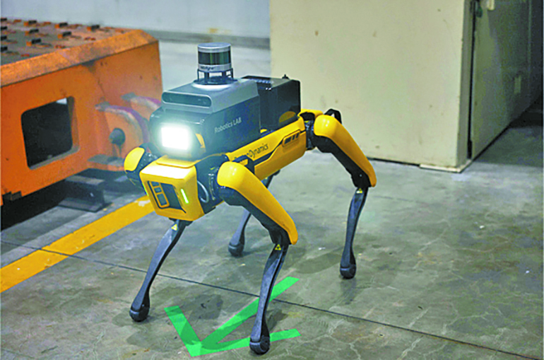 HMG launches Factory Safety Service Robot,  first project with Boston Dynamics